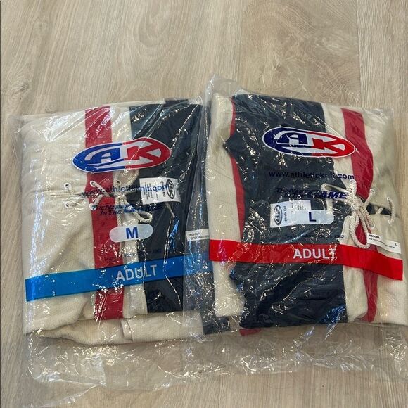 New Athletic Knit Hockey Jersey, New Yorker Rangers Winter Classic Pattern - Picture 3 of 3